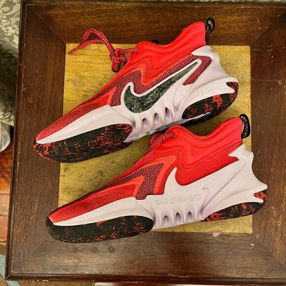 NIKE Cosmic Unity Hattie Rakes Like NEW Size 7 DH1537-601 RED Black Glitter NICE main image 8